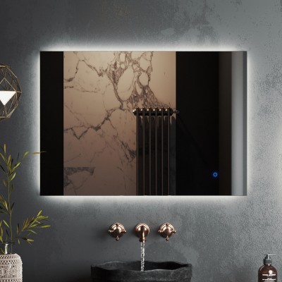 Зеркало Roxen Pure Long LED универсальное